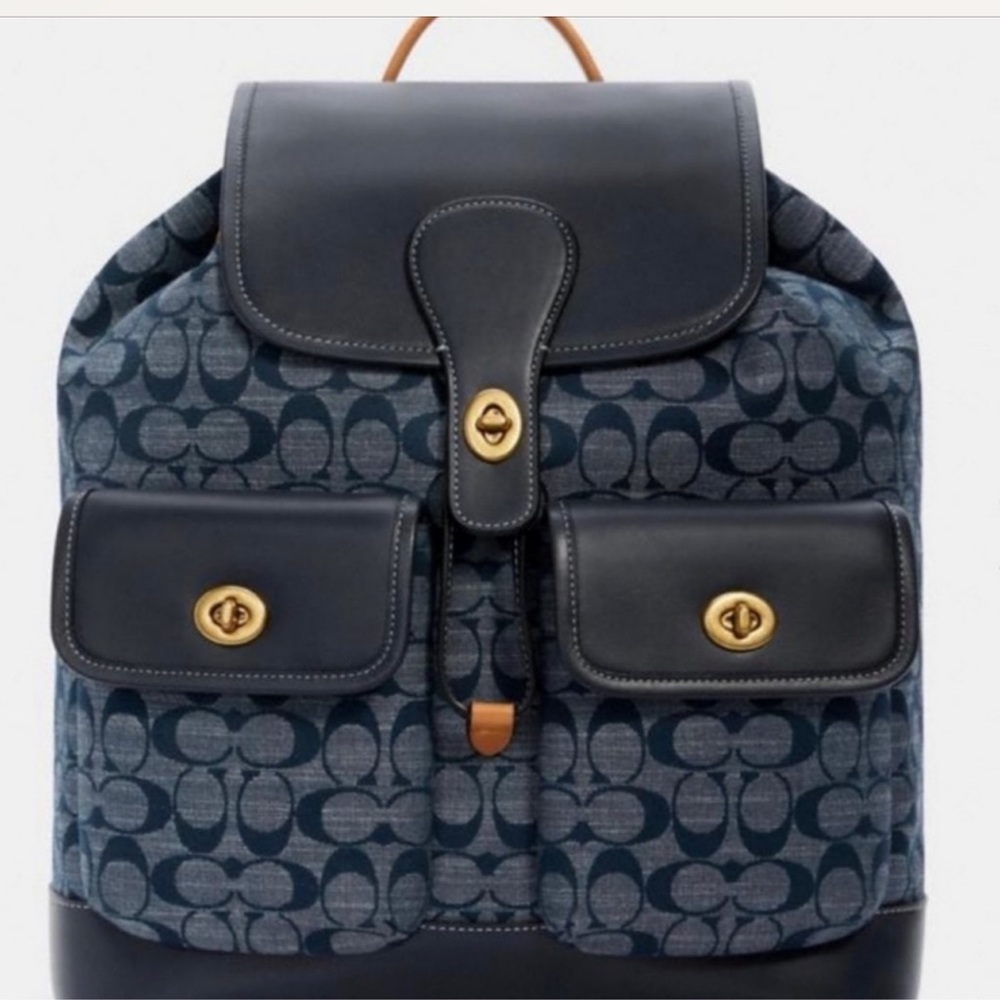 COACH Heritage backpack.